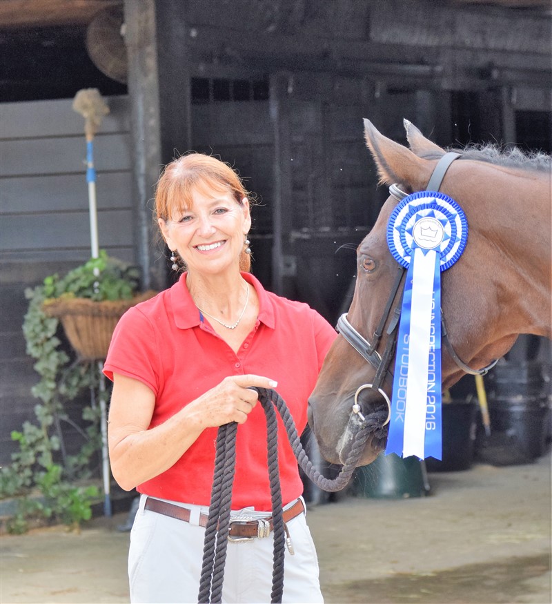 Happy mare owner in South Carolina, 2016