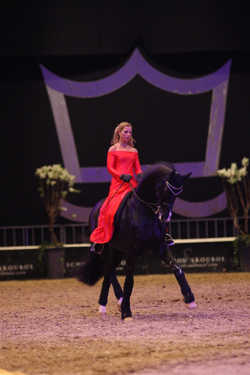 De Noir and Isabel Bache at the Gala Show in Herning, Denmark