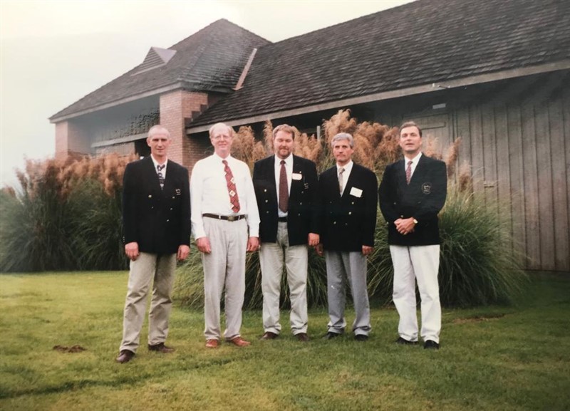 Svend Sørensen, Mr. Freeman Jr., Poul Graugaard, Lorenz Linnet, and Lars Anthony
