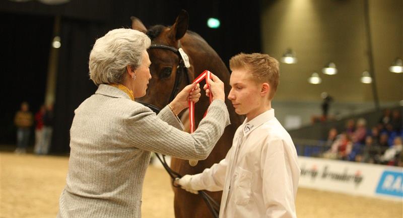 At the DWB Stallion Show in Herning 2009, Christian Springborg was honoured by HRH Princess Benedikte for his gold medal at the Young Breeders' world championship, the previous year. Several of the DWB young breeders have later got employment at big stallion stations like Helgstrand Dressage, Katrinelund, Blue Hors, Stutteri Ask, and Hoejagergaard in Denmark.